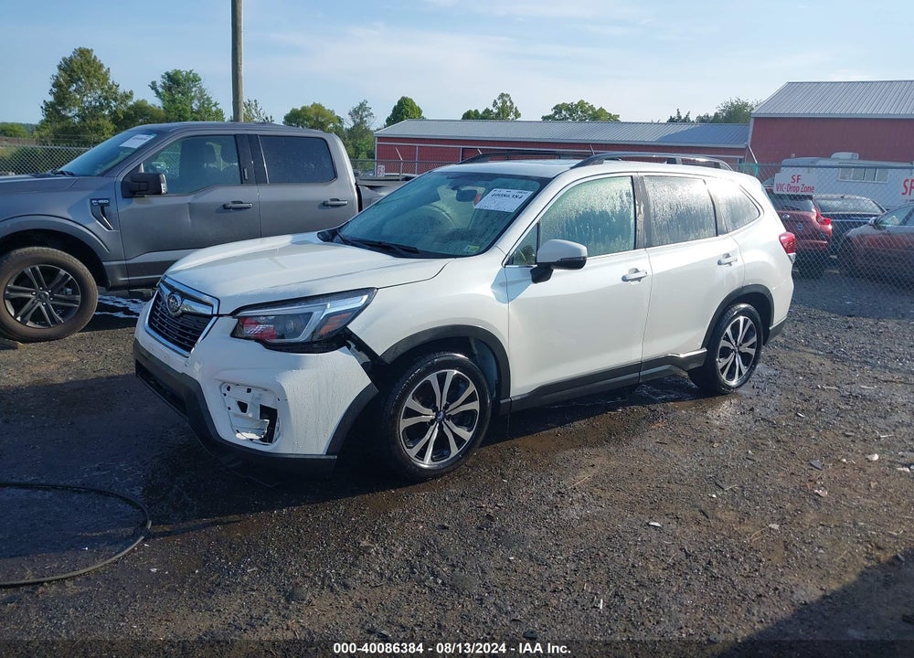 2021 SUBARU FORESTER LIMITED VIN: JF2SKAUCXMH468422