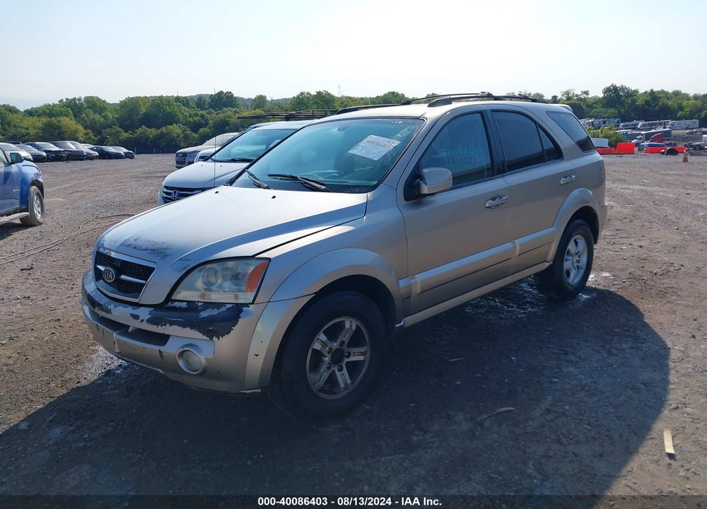 2005 KIA SORENTO EX/LX VIN: KNDJC733655446450