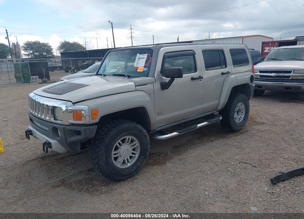 2008 HUMMER H3 SUV VIN: 5GTEN13E488166547