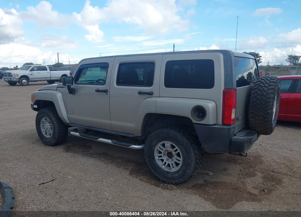2008 HUMMER H3 SUV VIN: 5GTEN13E488166547