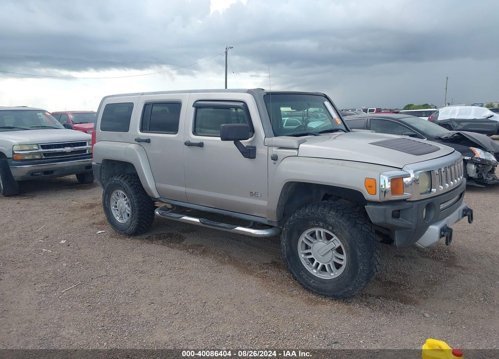 2008 HUMMER H3 SUV VIN: 5GTEN13E488166547
