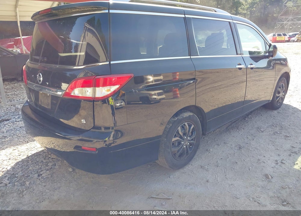 2012 NISSAN QUEST S VIN: JN8AE2KP9C9033126