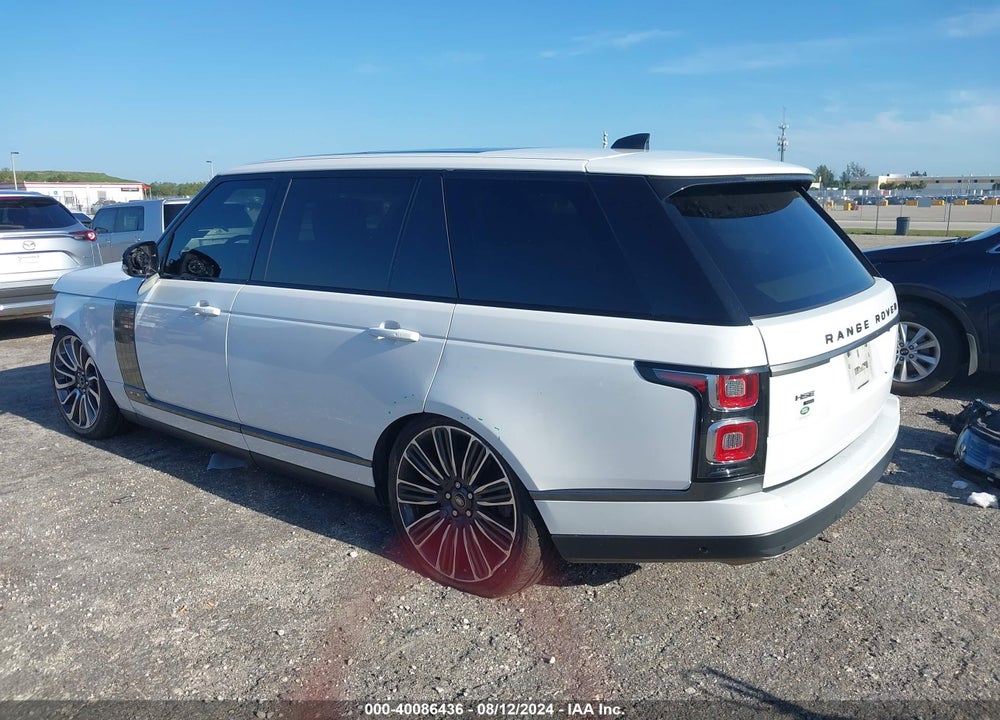 2020 LAND ROVER RANGE ROVER SUPERCHARGED VIN: SALGS5SE4LA412105