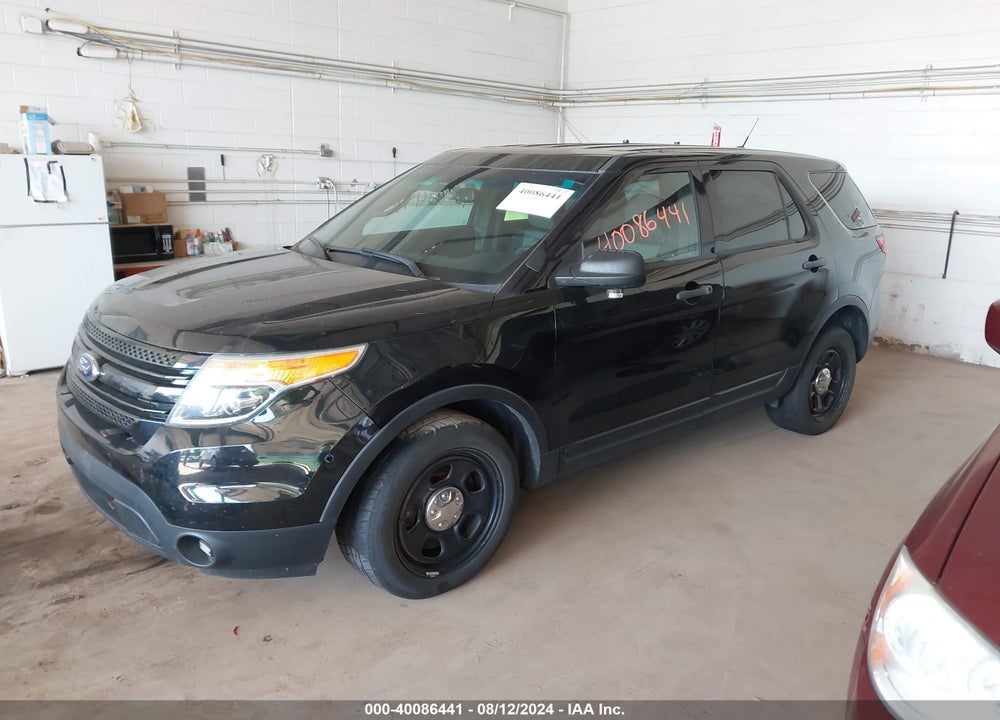 2014 FORD UTILITY POLICE INTERCEPTOR VIN: 1FM5K8AR0EGA60074