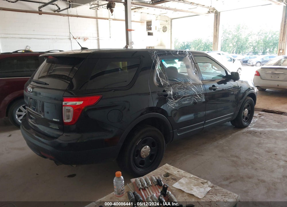 2014 FORD UTILITY POLICE INTERCEPTOR VIN: 1FM5K8AR0EGA60074