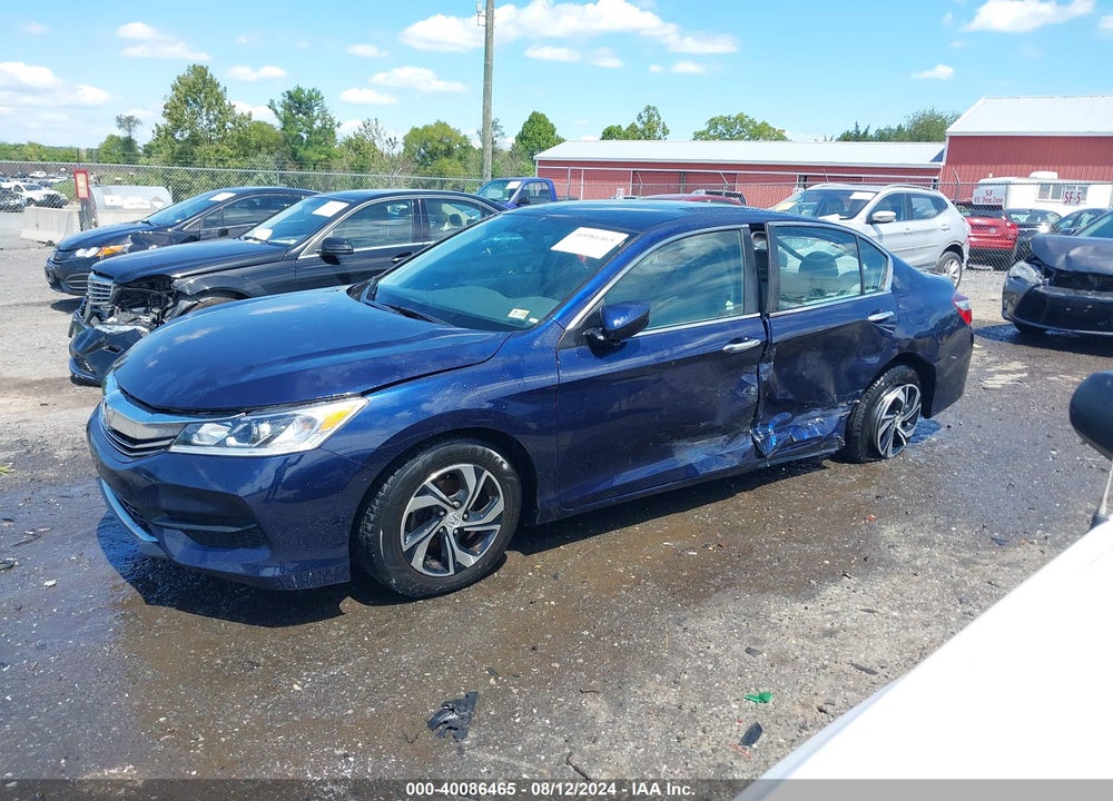 2017 HONDA ACCORD LX VIN: 1HGCR2F3XHA246612