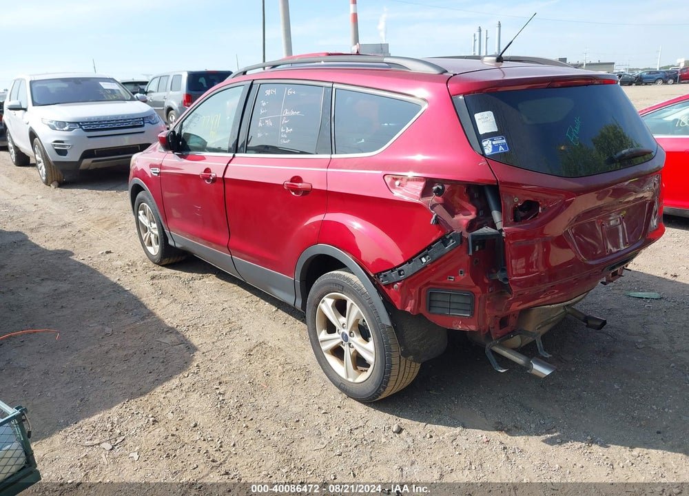 2016 FORD ESCAPE SE VIN: 1FMCU0GX3GUC52800