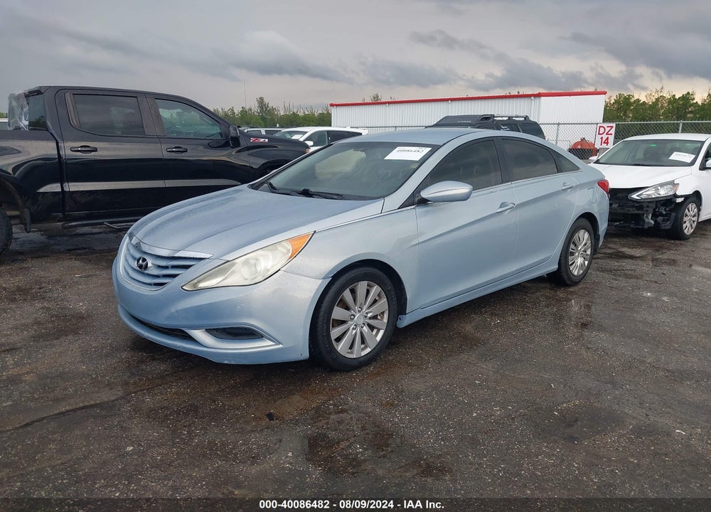 2012 HYUNDAI SONATA GLS VIN: 5NPEB4AC8CH415106