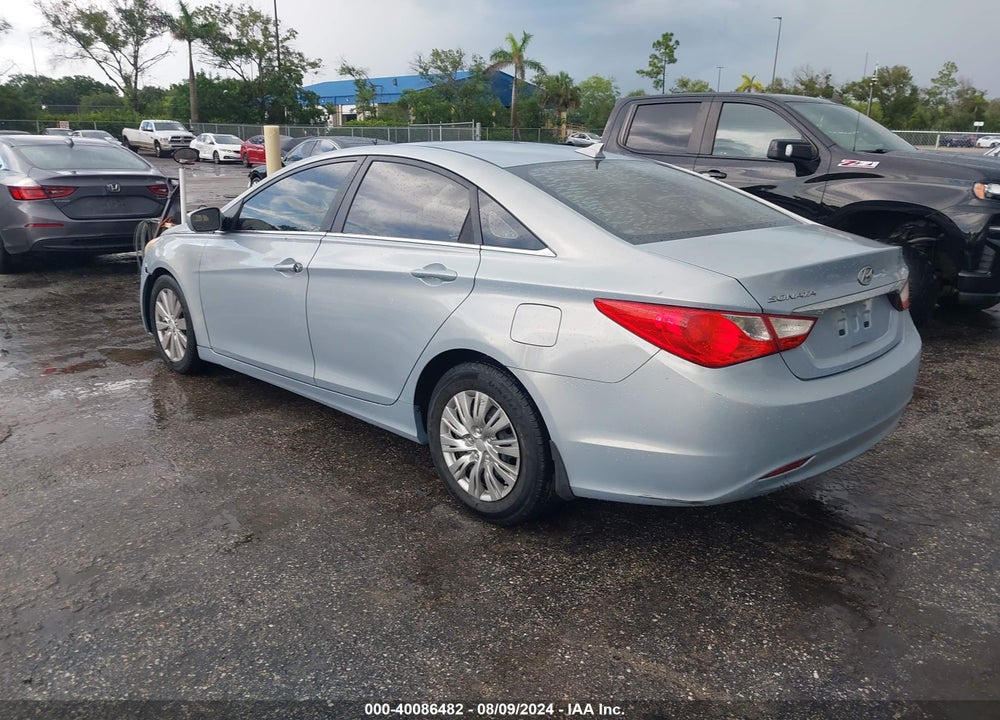 2012 HYUNDAI SONATA GLS VIN: 5NPEB4AC8CH415106