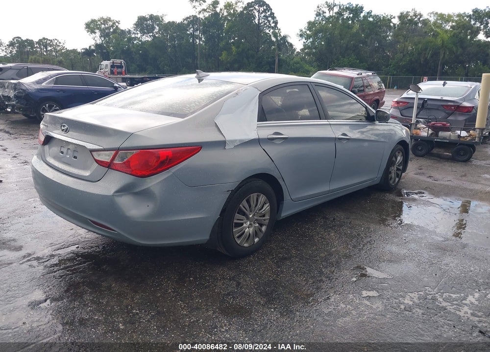 2012 HYUNDAI SONATA GLS VIN: 5NPEB4AC8CH415106