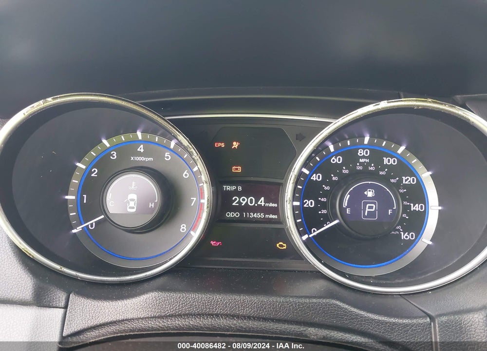 2012 HYUNDAI SONATA GLS VIN: 5NPEB4AC8CH415106