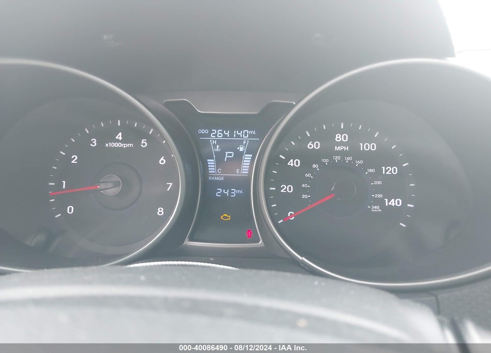 2013 HYUNDAI VELOSTER BASE W/GRAY VIN: KMHTC6AD4DU091082