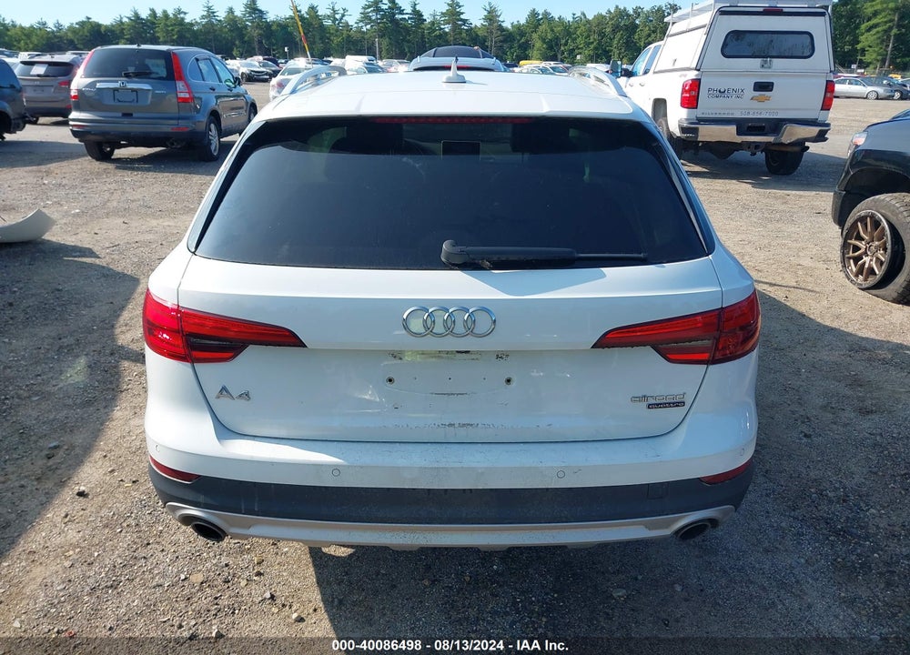 2017 AUDI A4 ALLROAD 2.0T PREMIUM VIN: WA18NAF49HA103244