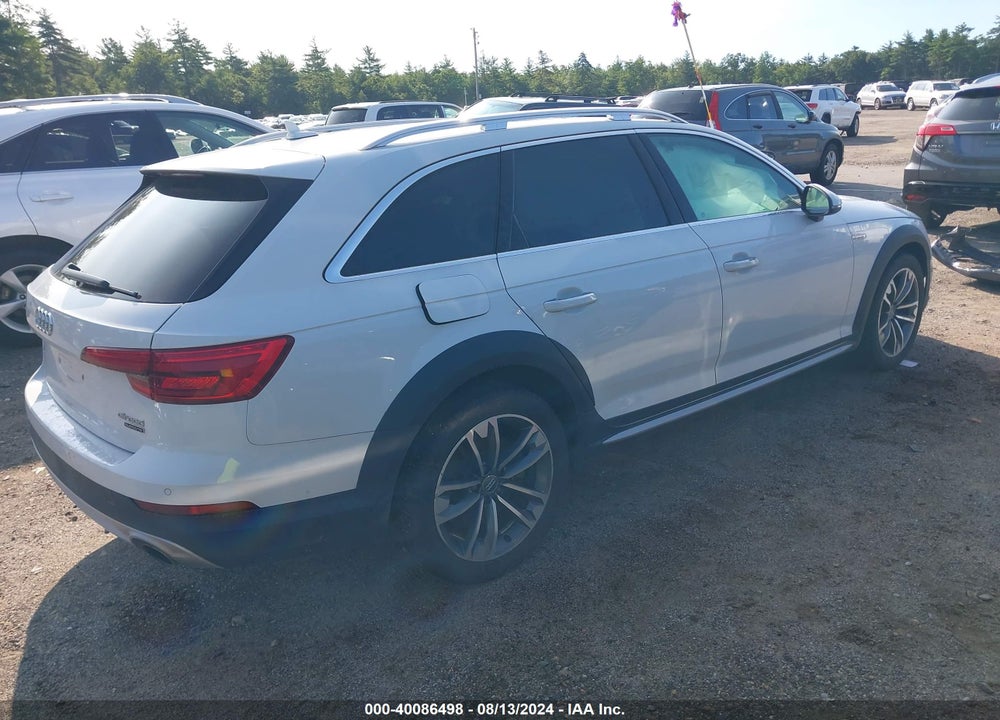 2017 AUDI A4 ALLROAD 2.0T PREMIUM VIN: WA18NAF49HA103244