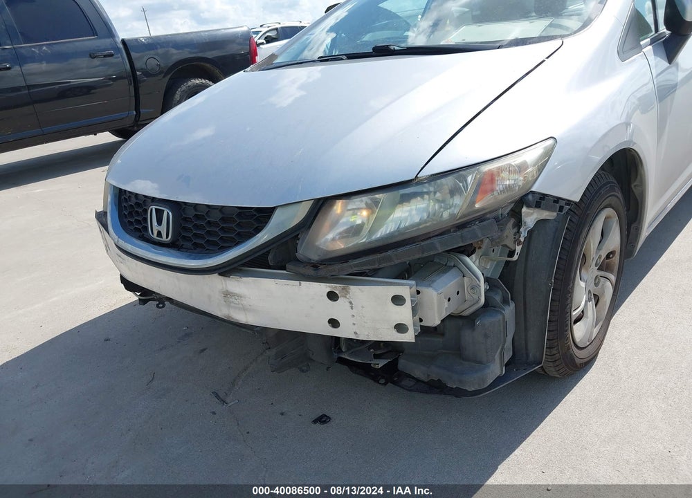 2014 HONDA CIVIC LX VIN: 19XFB2F56EE025793