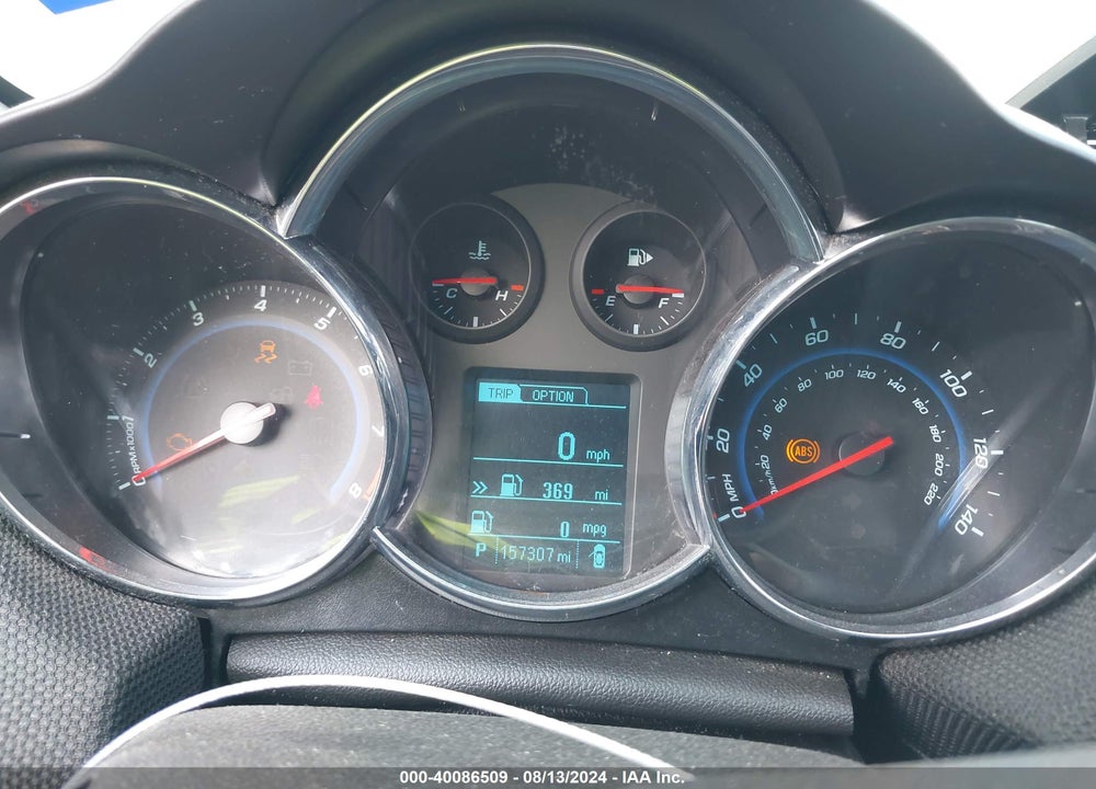 2013 CHEVROLET CRUZE 1LT AUTO VIN: 1G1PC5SB6D7313366