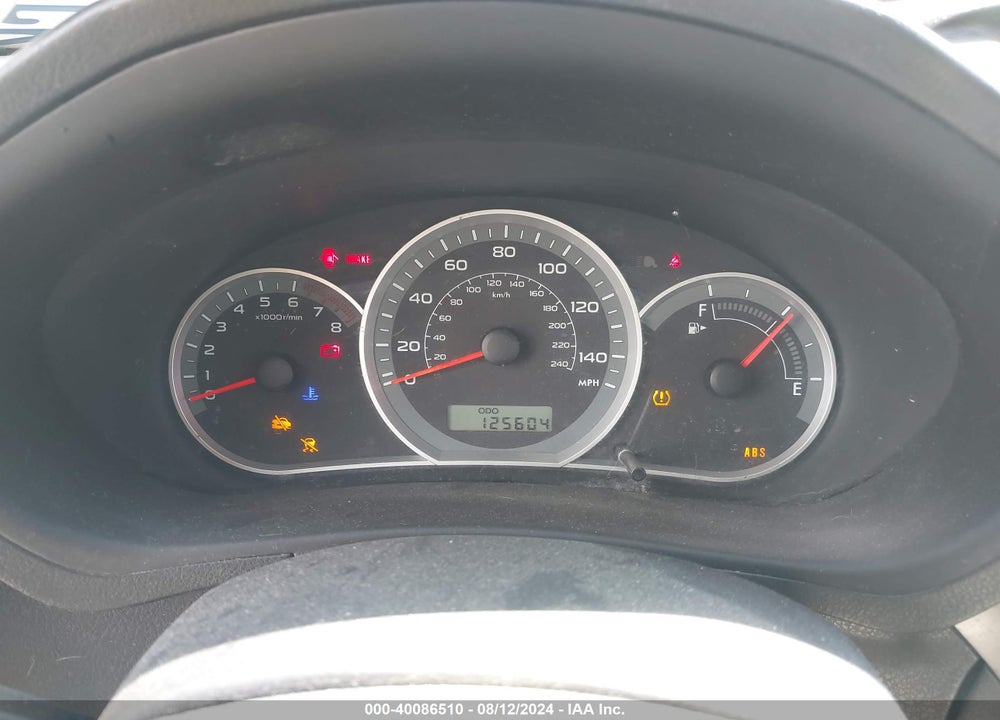 2010 SUBARU IMPREZA 2.5I PREMIUM VIN: JF1GE6B61AG501093