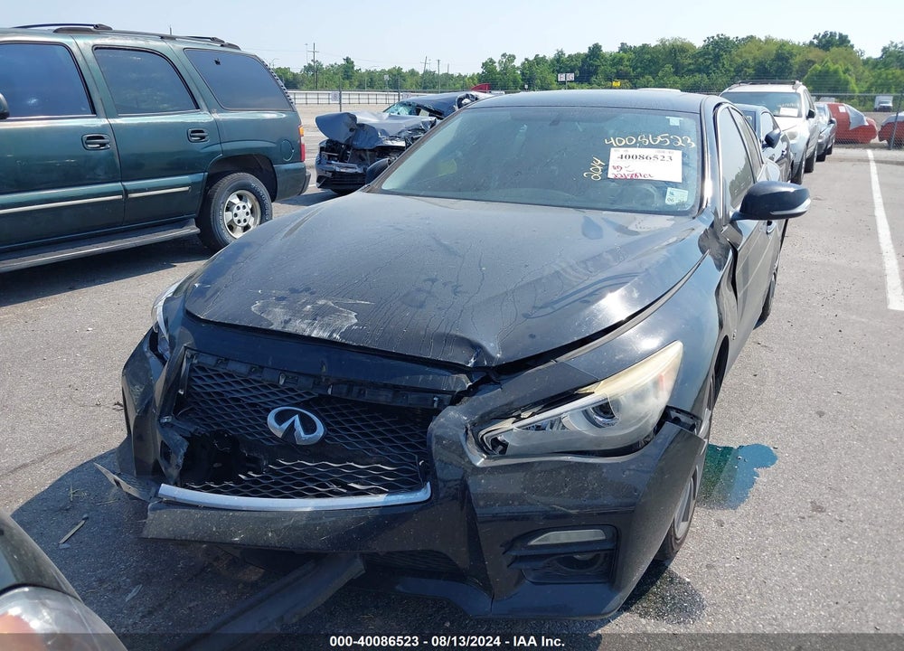 2014 INFINITI Q50 SPORT VIN: JN1BV7AP0EM682718