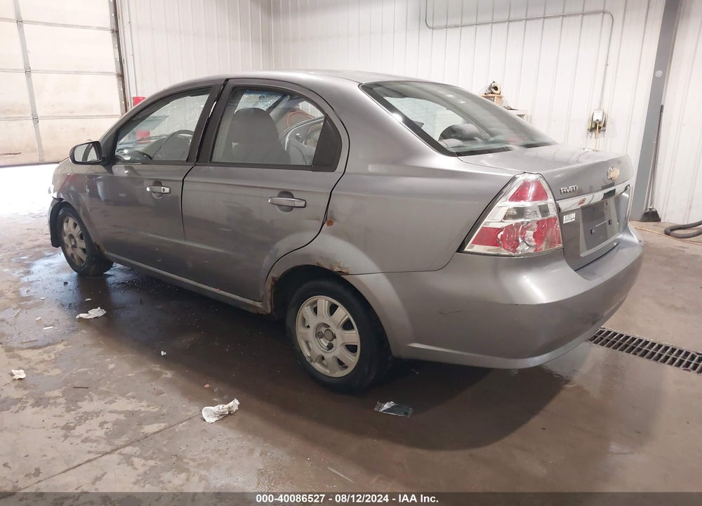 2009 CHEVROLET AVEO LT VIN: KL1TD56E19B309681