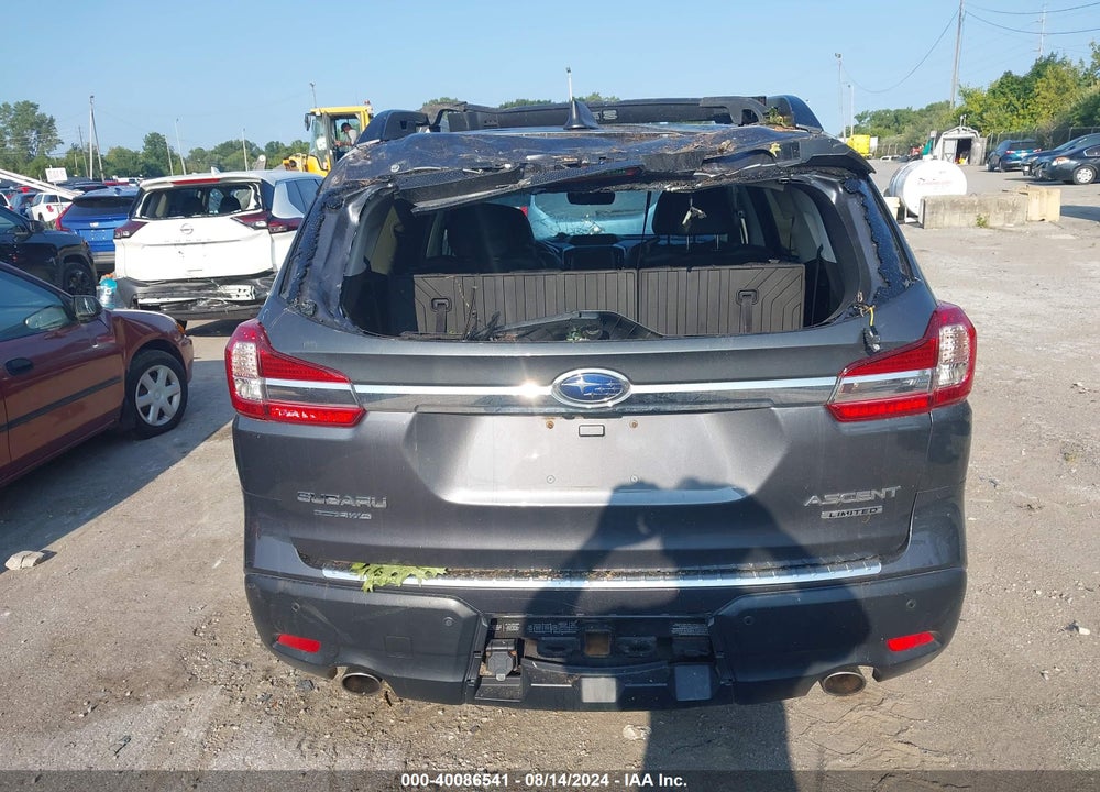 2022 SUBARU ASCENT LIMITED VIN: 4S4WMAPD2N3407655