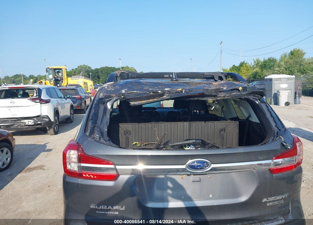 2022 SUBARU ASCENT LIMITED VIN: 4S4WMAPD2N3407655