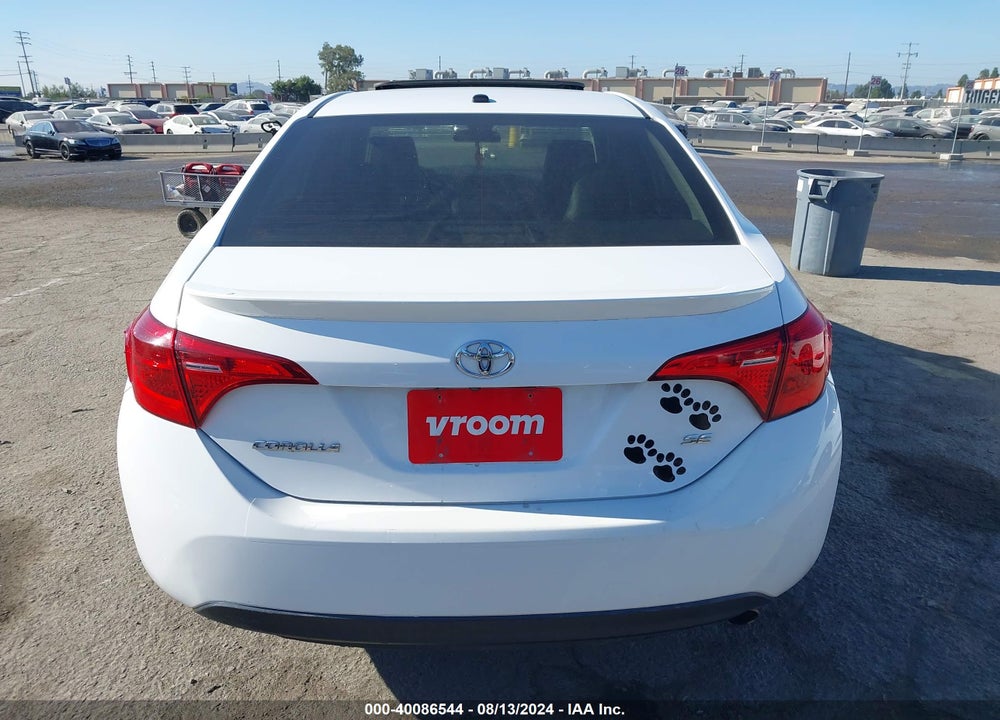 2017 TOYOTA COROLLA SE VIN: 2T1BURHE9HC804588