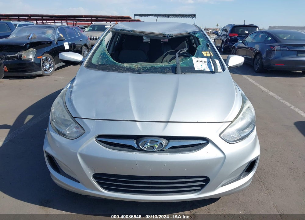 2013 HYUNDAI ACCENT GS VIN: KMHCT5AE3DU092050