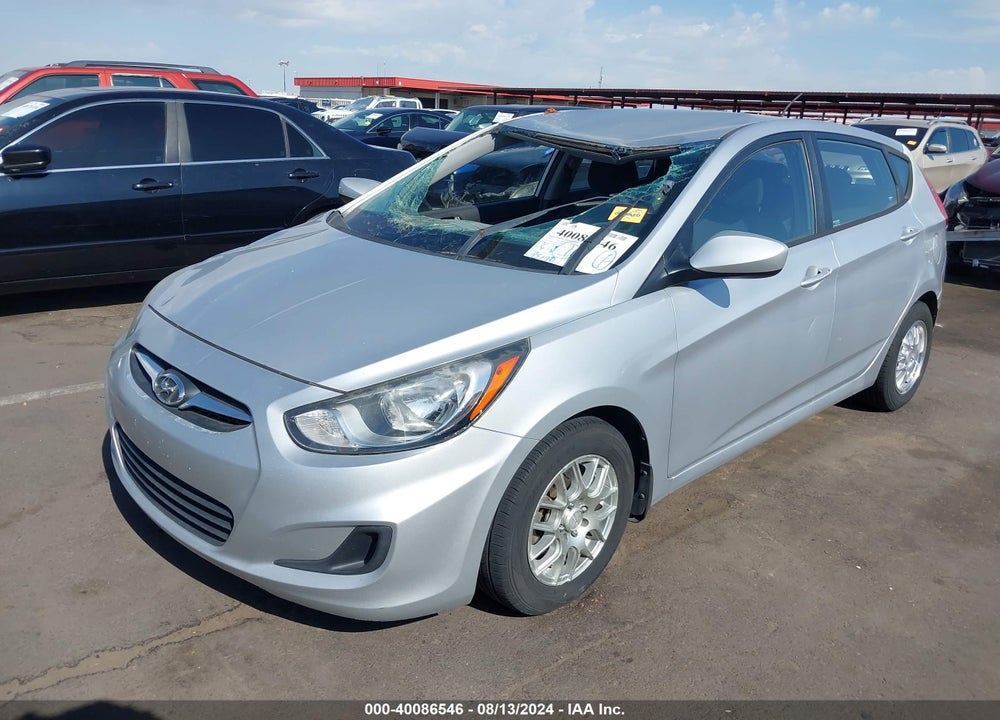 2013 HYUNDAI ACCENT GS VIN: KMHCT5AE3DU092050