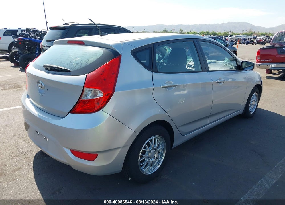 2013 HYUNDAI ACCENT GS VIN: KMHCT5AE3DU092050