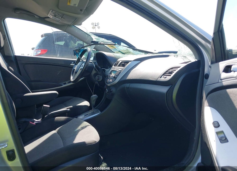 2013 HYUNDAI ACCENT GS VIN: KMHCT5AE3DU092050