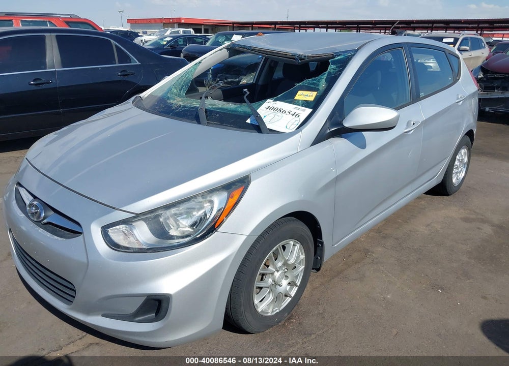 2013 HYUNDAI ACCENT GS VIN: KMHCT5AE3DU092050