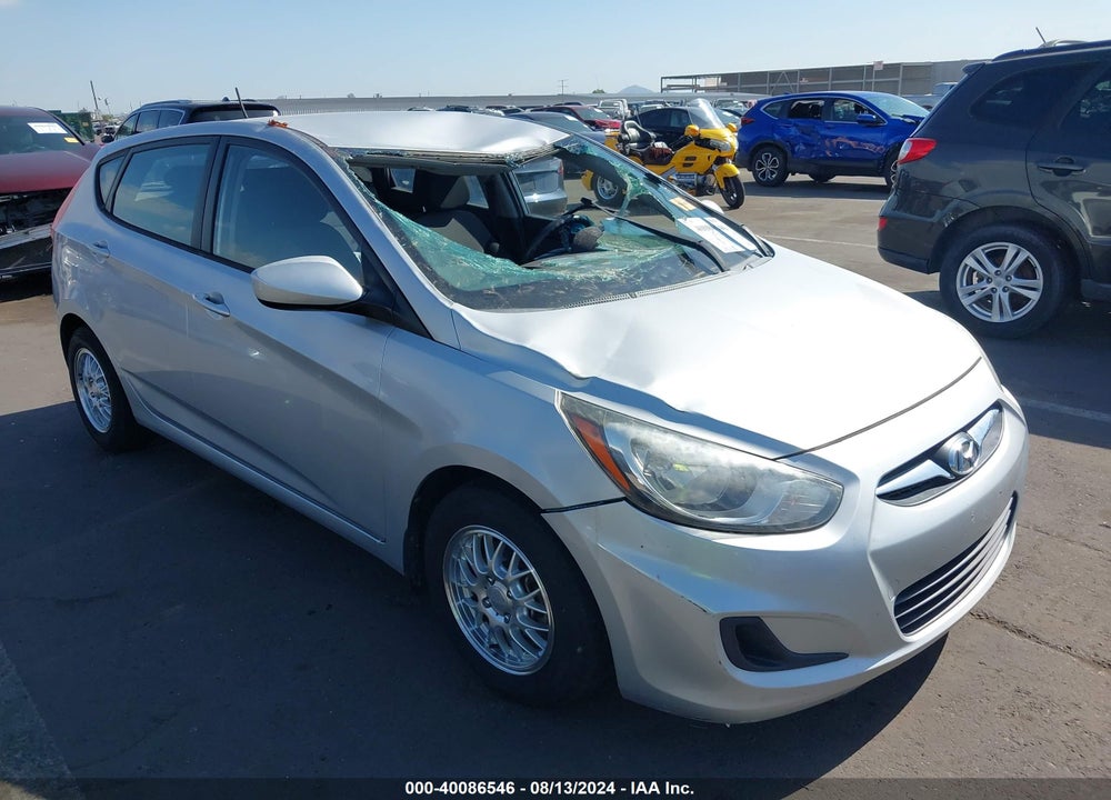 2013 HYUNDAI ACCENT GS VIN: KMHCT5AE3DU092050