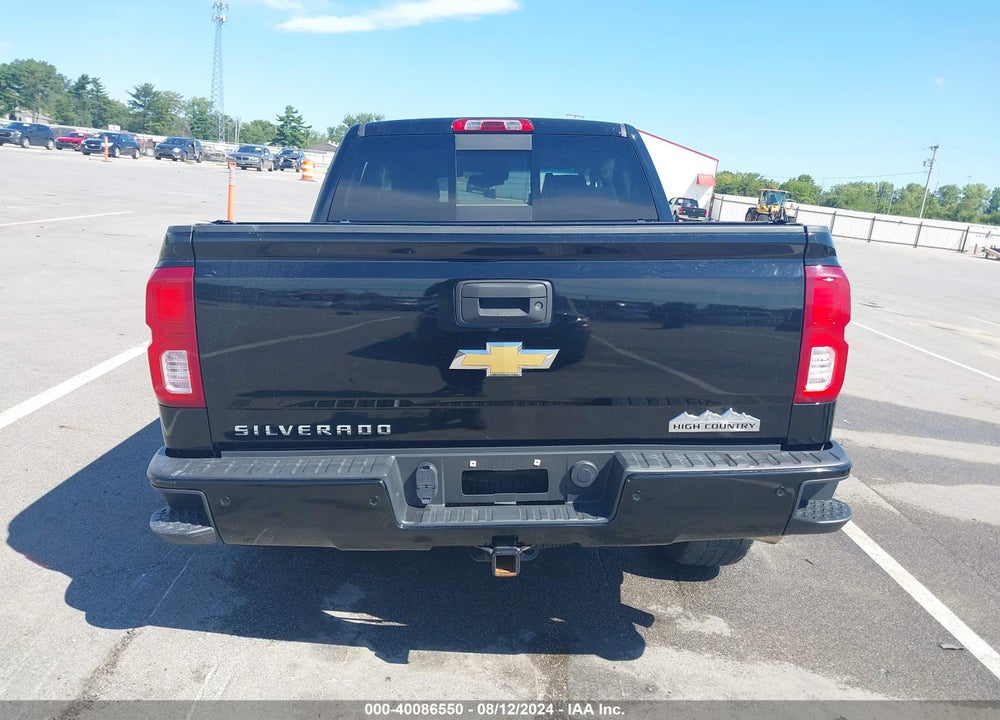 2017 CHEVROLET SILVERADO 1500 HIGH COUNTRY VIN: 3GCUKTEC8HG100838