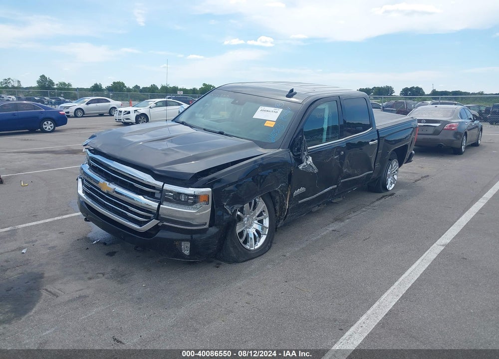 2017 CHEVROLET SILVERADO 1500 HIGH COUNTRY VIN: 3GCUKTEC8HG100838