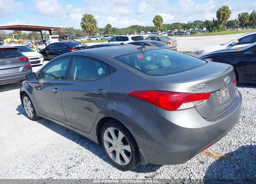 2013 HYUNDAI ELANTRA LIMITED VIN: 5NPDH4AEXDH199112