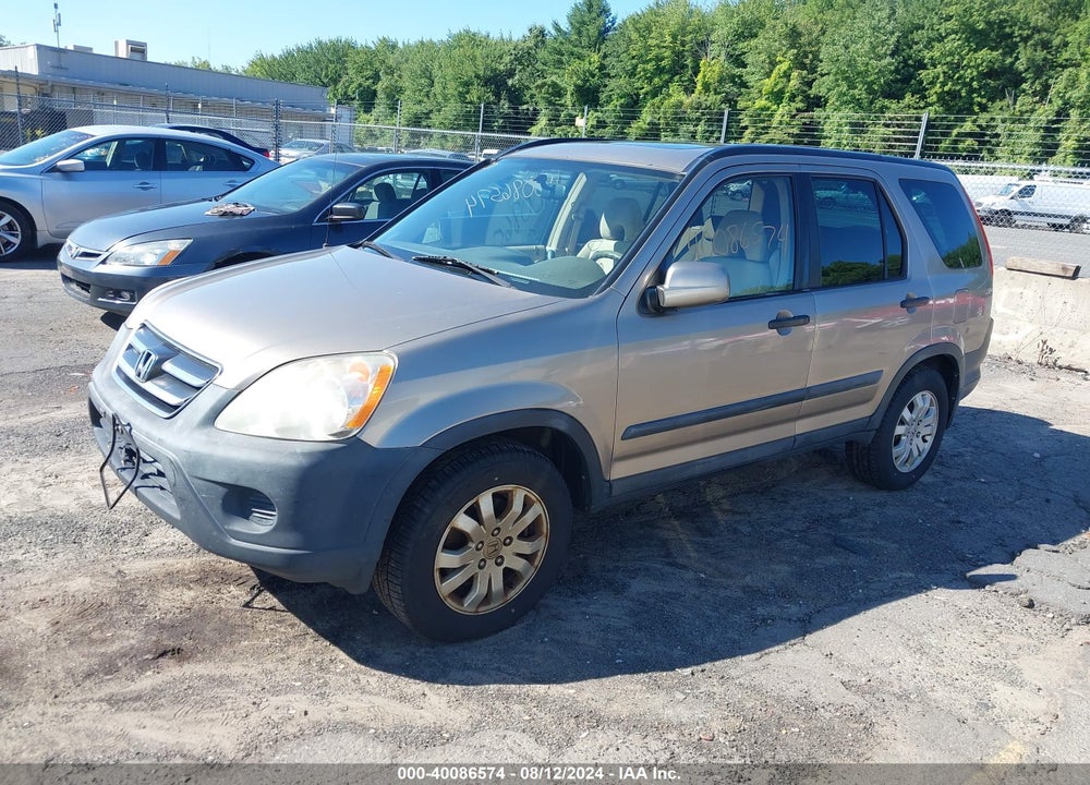2006 HONDA CR-V EX VIN: SHSRD78806U406412