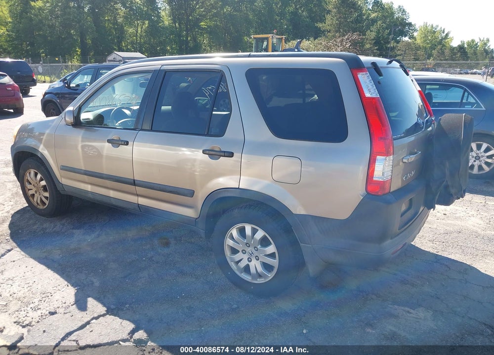 2006 HONDA CR-V EX VIN: SHSRD78806U406412