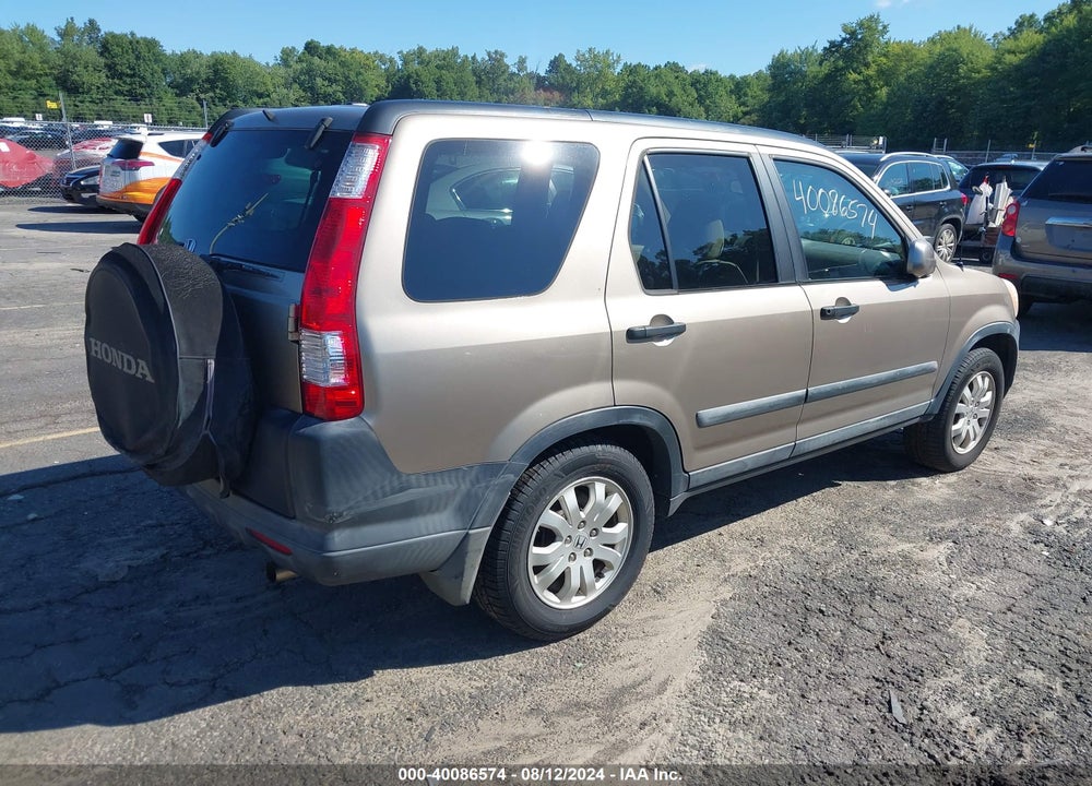 2006 HONDA CR-V EX VIN: SHSRD78806U406412