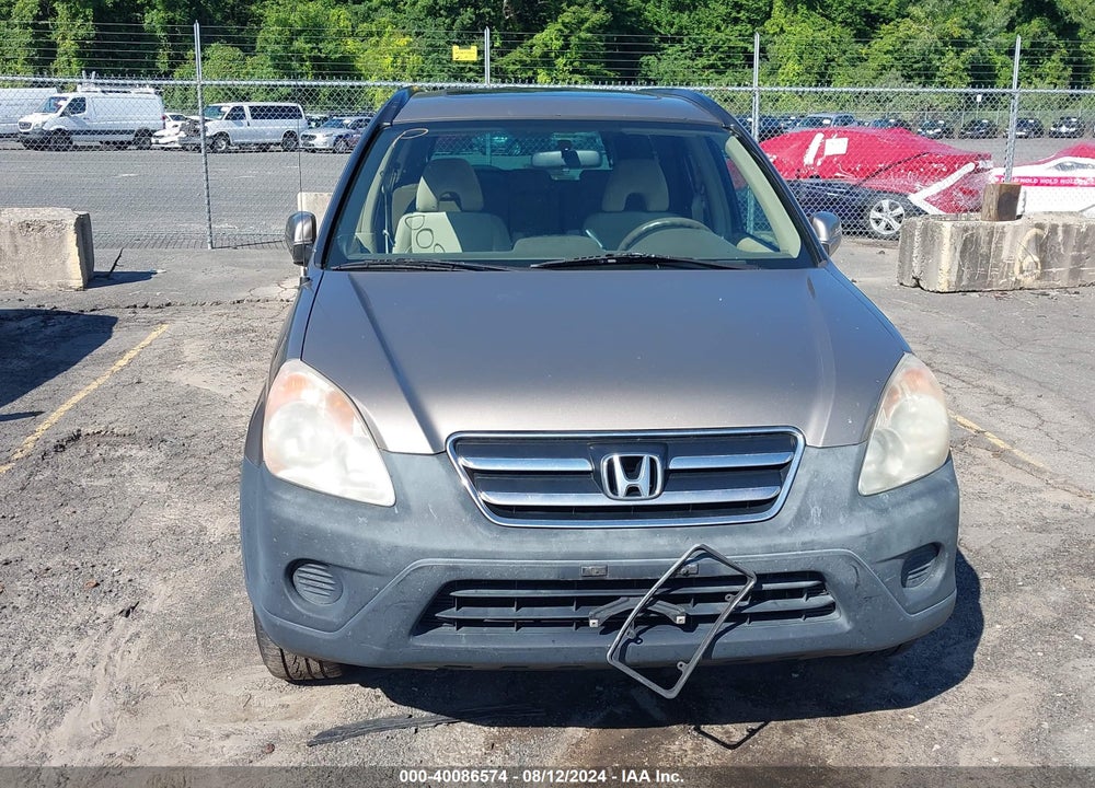 2006 HONDA CR-V EX VIN: SHSRD78806U406412