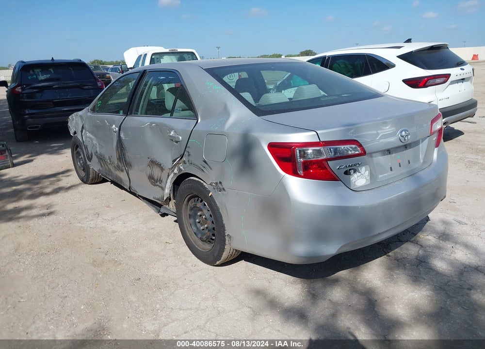 2012 TOYOTA CAMRY LE VIN: 4T4BF1FK8CR159966