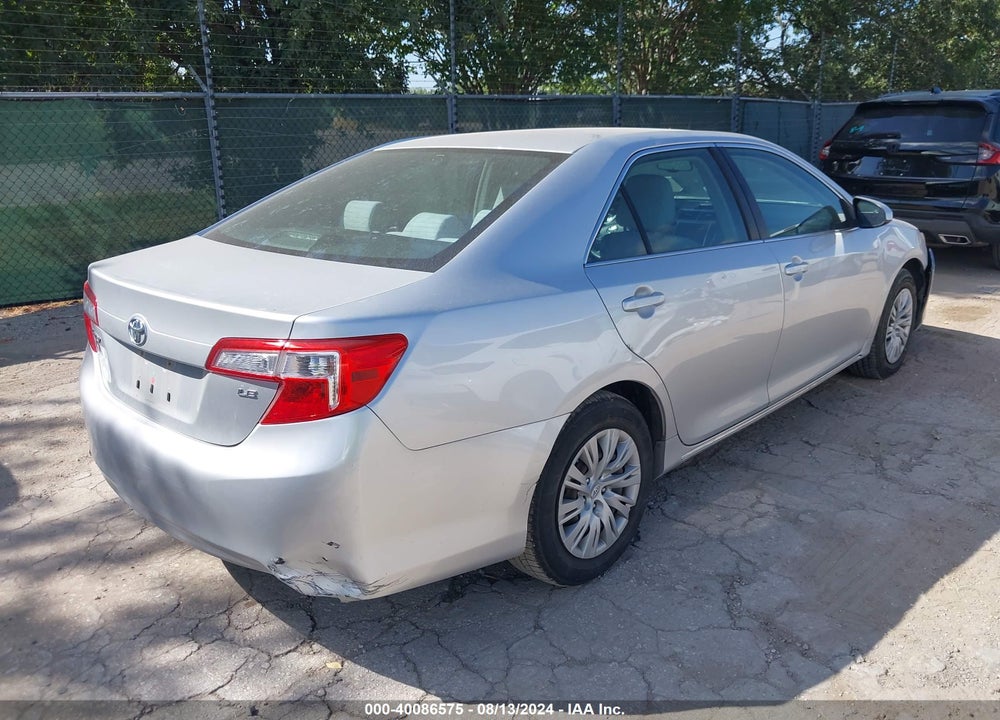 2012 TOYOTA CAMRY LE VIN: 4T4BF1FK8CR159966