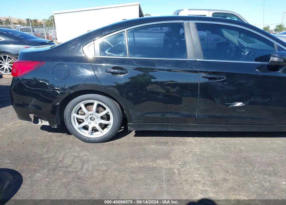 2015 SUBARU LEGACY VIN: 4S3BNAF68F3062927