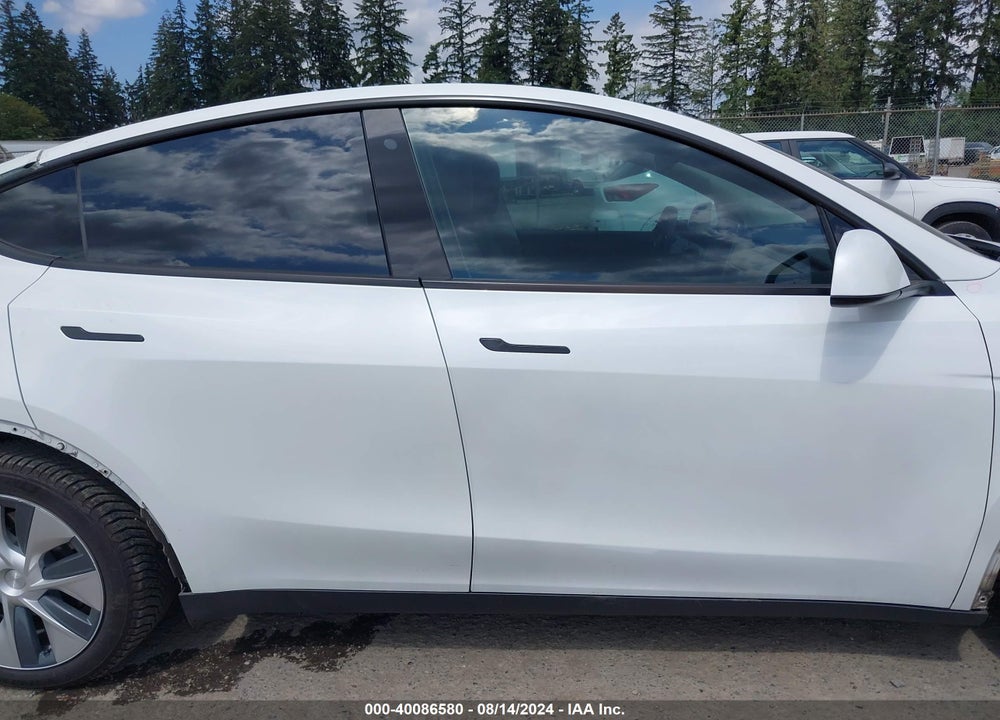 2020 TESLA MODEL Y LONG RANGE DUAL MOTOR ALL-WHEEL DRIVE VIN: 5YJYGDEE5LF009177