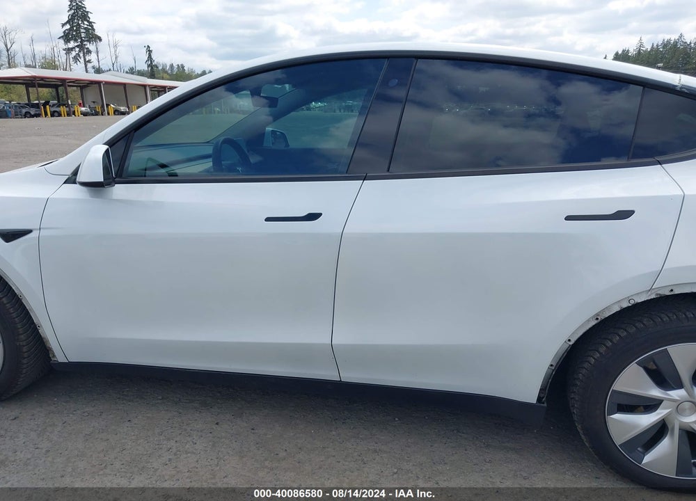 2020 TESLA MODEL Y LONG RANGE DUAL MOTOR ALL-WHEEL DRIVE VIN: 5YJYGDEE5LF009177