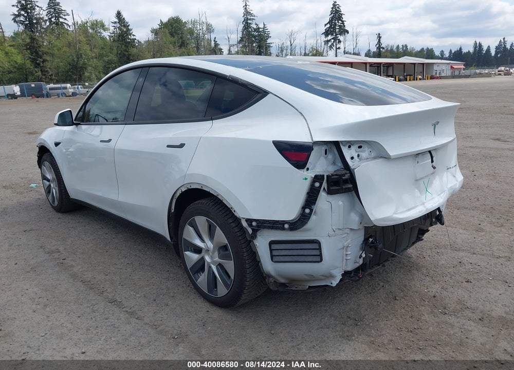 2020 TESLA MODEL Y LONG RANGE DUAL MOTOR ALL-WHEEL DRIVE VIN: 5YJYGDEE5LF009177