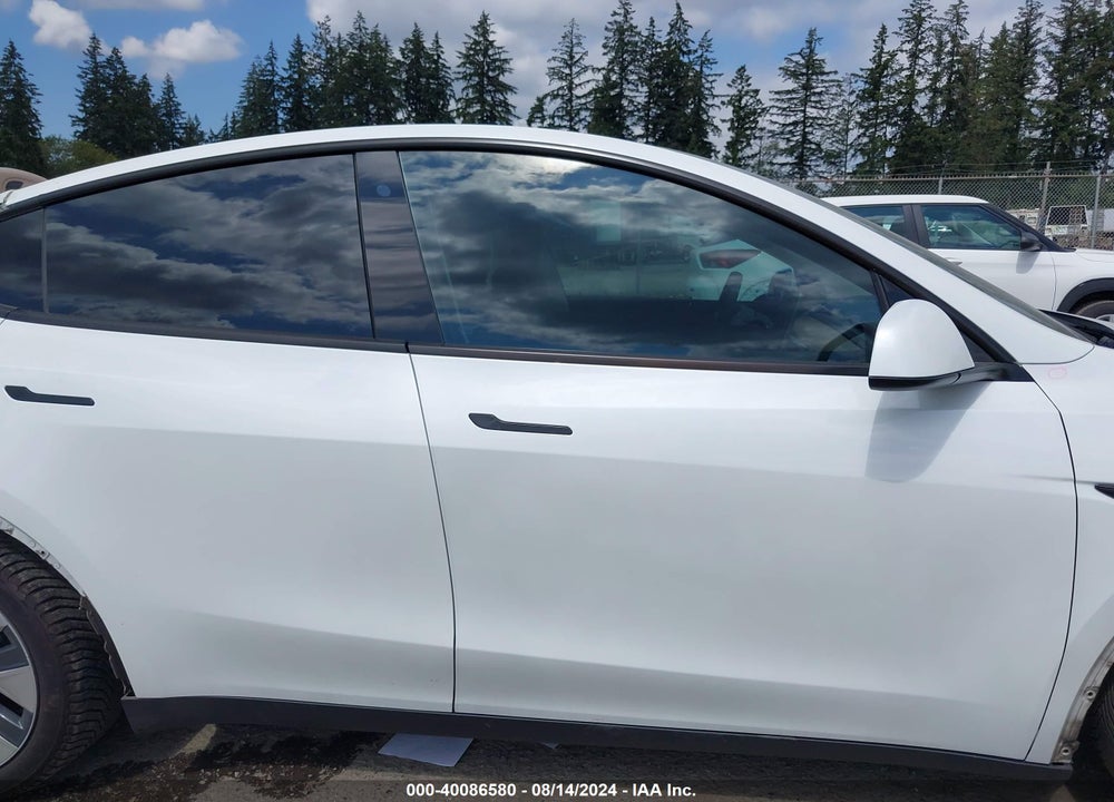 2020 TESLA MODEL Y LONG RANGE DUAL MOTOR ALL-WHEEL DRIVE VIN: 5YJYGDEE5LF009177