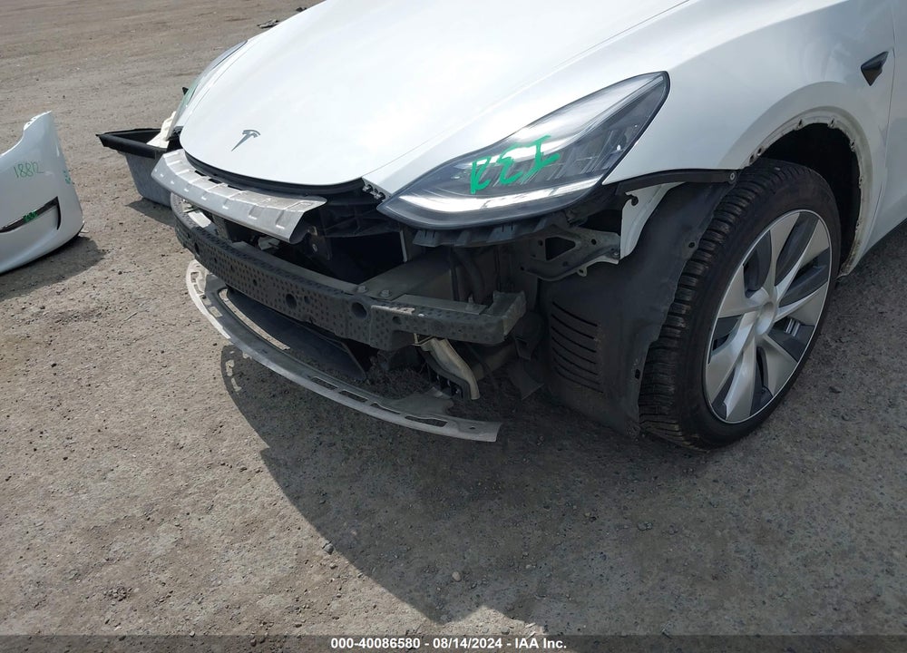 2020 TESLA MODEL Y LONG RANGE DUAL MOTOR ALL-WHEEL DRIVE VIN: 5YJYGDEE5LF009177