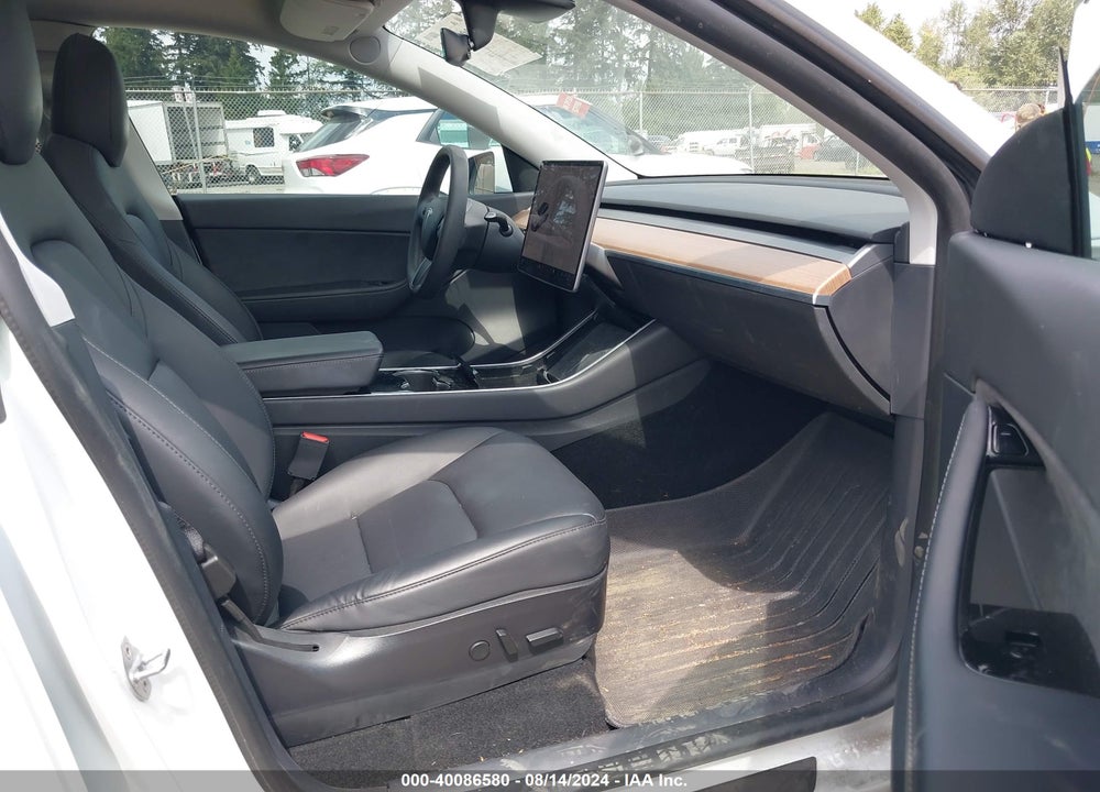 2020 TESLA MODEL Y LONG RANGE DUAL MOTOR ALL-WHEEL DRIVE VIN: 5YJYGDEE5LF009177
