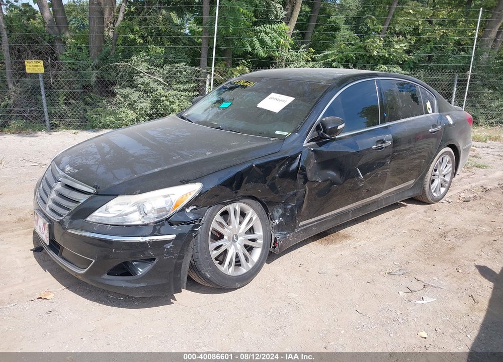 2013 HYUNDAI GENESIS VIN: KMHGC4DD0DU256305