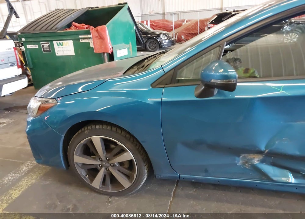 2019 SUBARU IMPREZA 2.0I SPORT VIN: 4S3GTAJ65K1740221
